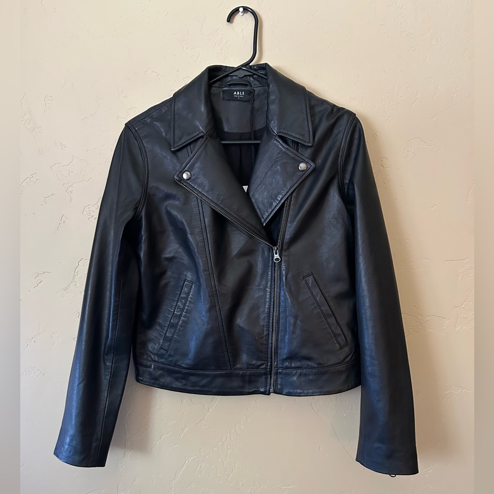 ABLE Maha Leather Jacket